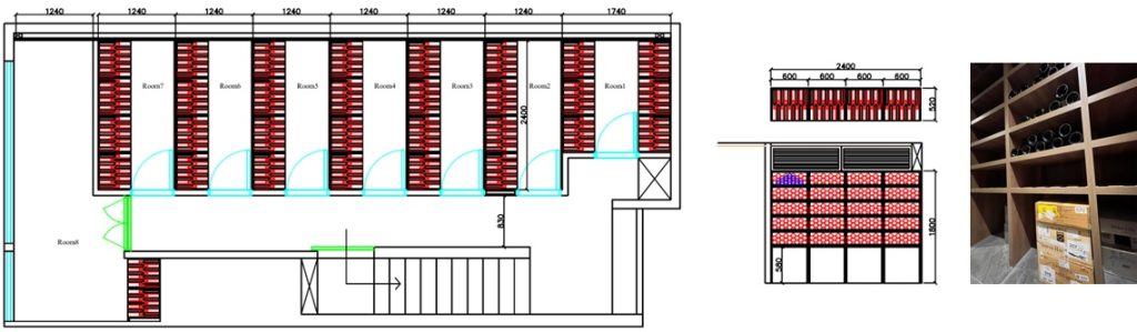 Wine Storage Floor Plan