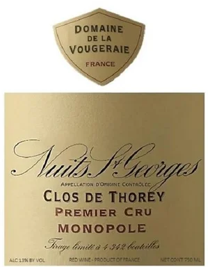 Clos De Theory Monopole - Domaine de la Vougeraie