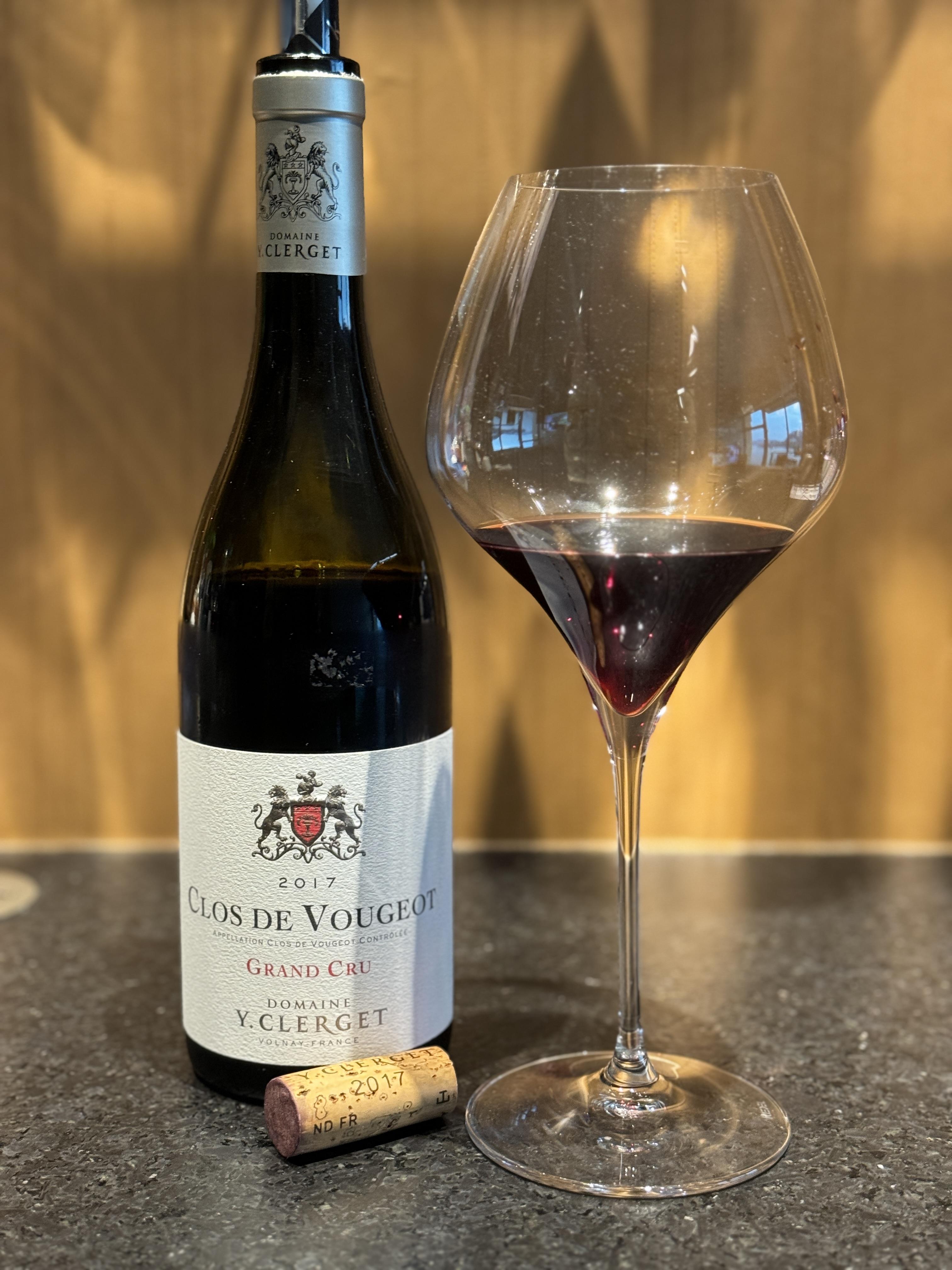 Domaine Y. Clerget Clos De Vougeot 2017